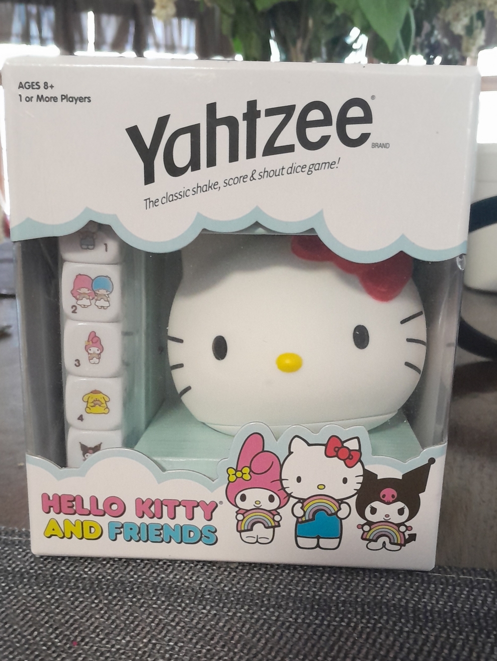 Sanrio Hello Kitty & Friends Dice Game - White, Black, Pink, Blue